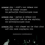 upcoming shows